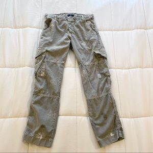 BARNEYS NY NSF pale khaki cargo pants. Size 27